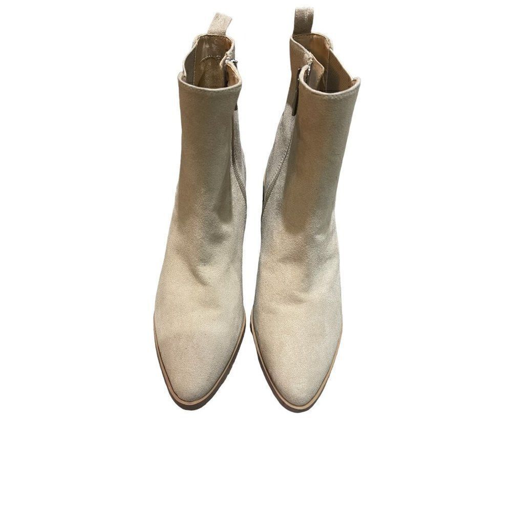 New BP Baylee Taupe Ankle Boots Women's Size 7M